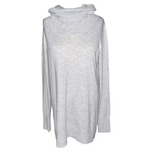 Loft Gray Turtleneck Sweater